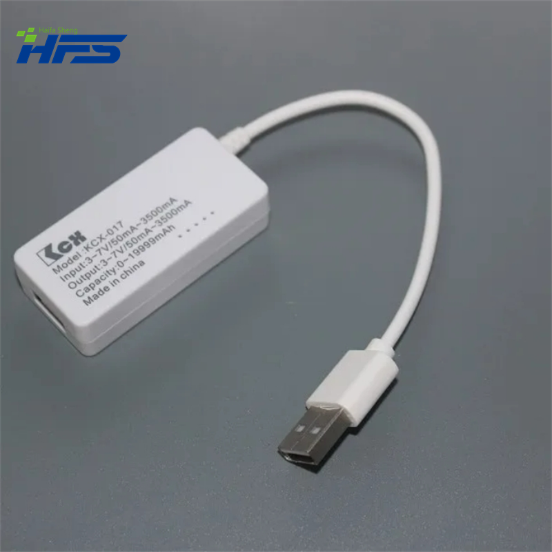 Pengukur tegangan dan arus Mini LCD USB, nomor pelacakan Real, pengukur penguji pengisian daya USB daya ponsel