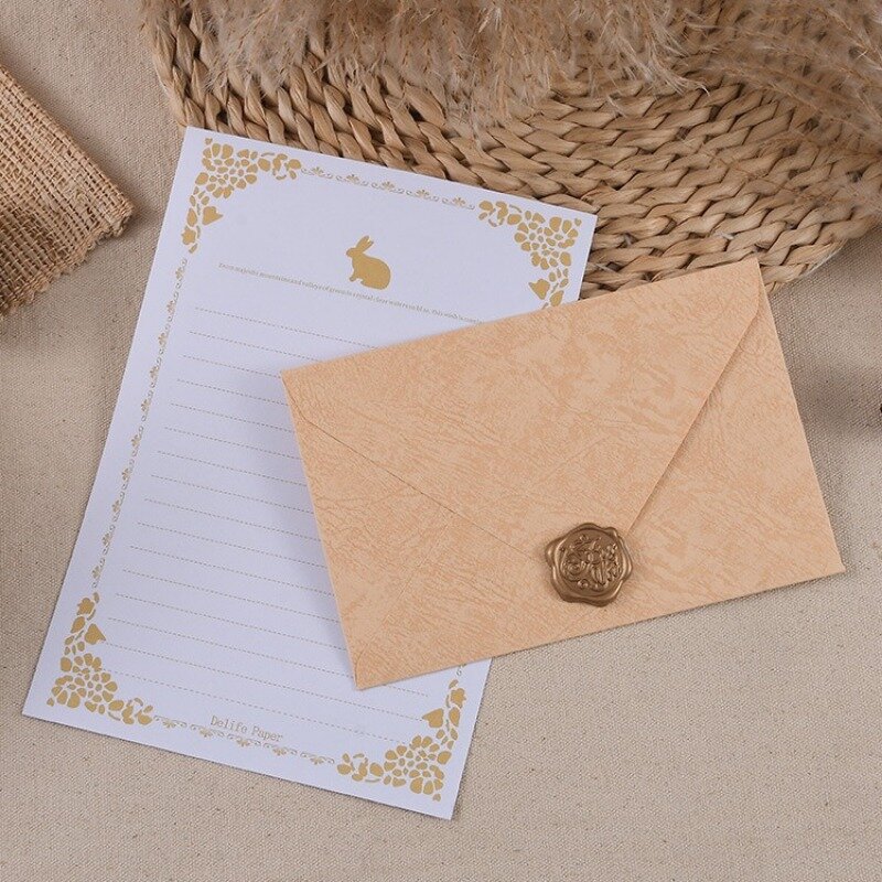 30pcs/lot Tree Pattern Envelope Office Business Invitation Wedding Invitation Postcard Greeting Card Message Paper Envelope