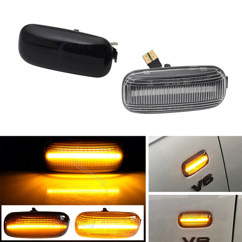 Dinâmico LED Turn Signal Piscando Indicador para Audi, Side Marker Light, A3, S3, 8P, A4, B6, B8, B7, S4, RS4, A6, S6, C5, 8E0949127