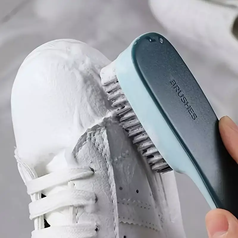Sikat pembersih sepatu plastik penggosok pakaian rumah tangga multi-fungsi alat pembersih komersial sikat cuci aksesoris