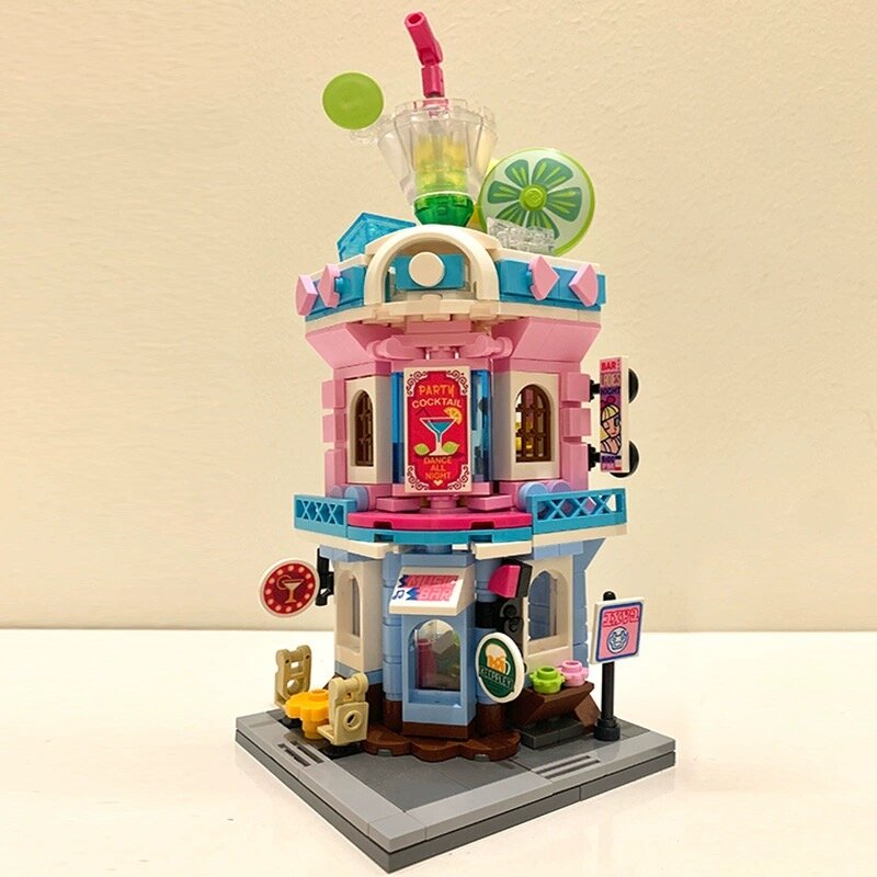 Keeppley 미니 블록 빌딩 장난감, DIY 벽돌 퍼즐 선물, 홈 장식, 28001 28002 28003 28004 28005