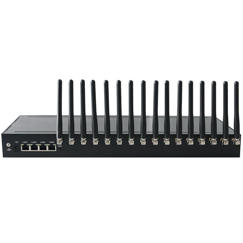 Permanence-Passerelle de serveur 4G 16epiProxy, 16 ports, SMS, VOIP, multi-service, IP Socks5, avec réseau WIFI