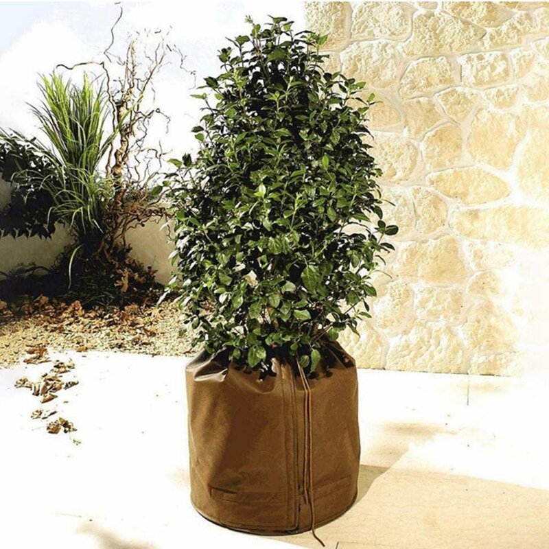 Winter Potted Plant Insulation Bag Warm Sapling Bag Flower Pot Frostproof Warm Cover Plant Frostproof Cover Tool