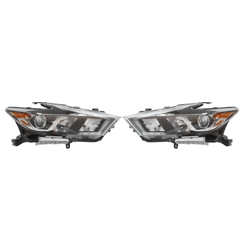[Left or Right] Side For 2016-2018 Maxima S|SL|SV Halogen LED DRL Headlights Assembly