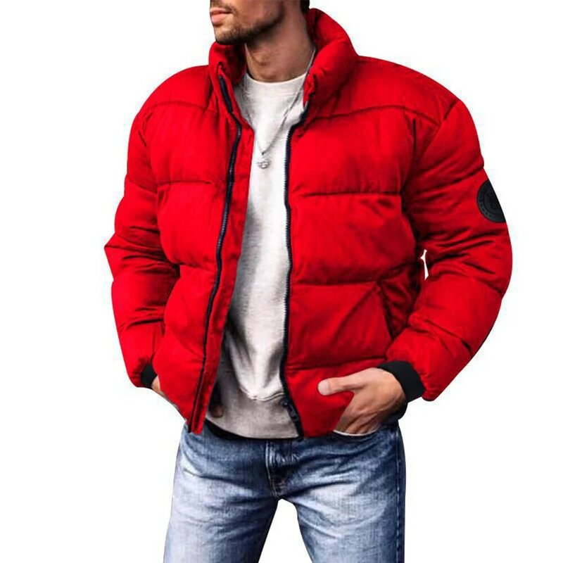 Winter Men Coats Full Sleeve Jacket Long Sleeve Office Outwear Party Soft Softshell Sports Easy Care Zip Thicken