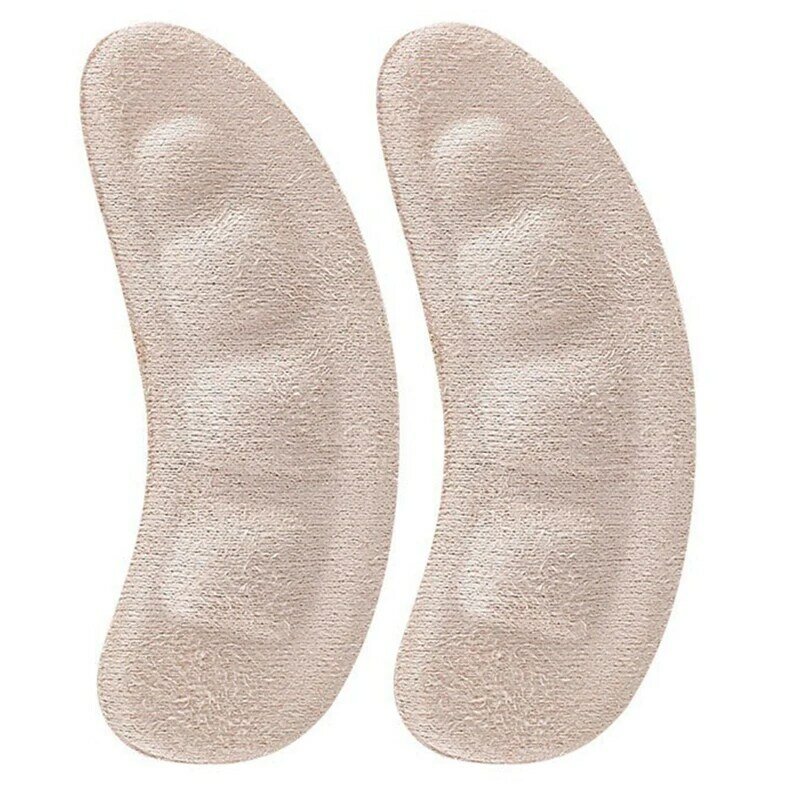 Pegatinas antideslizantes resistentes al desgaste para zapatos, almohadillas para el antepié transpirables, autoadhesivas, pegatinas invisibles para el talón, 2 pares