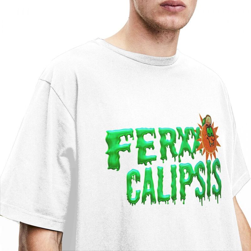 Feid Ferxxo Tour 남녀공용 캐주얼 티셔츠, 반팔 O넥 티셔츠, 코튼 플러스 사이즈 의류, 2024 신상