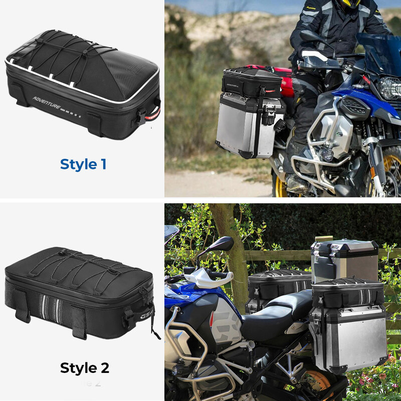 KEMIMOTO Top Bags for R1200GS LC For BMW R 1200GS LC R1250GS Adventure ADV F750GS F850GS Top Box Panniers Bag Case valises