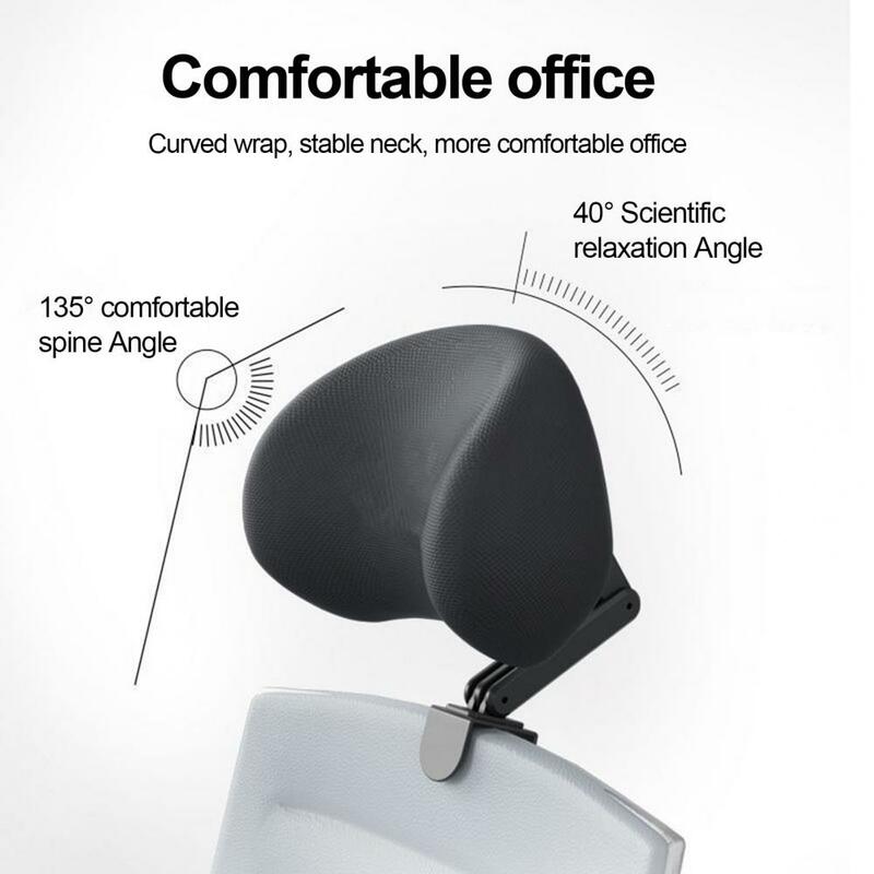 Reposacabezas Universal para silla de oficina, almohada ergonómica para la cabeza, cojín de soporte ajustable para el trabajo, hogar, escuela