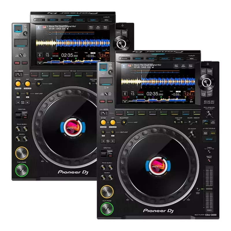 (Diskon baru) Pioneer CDJ-3000 pemutar Multi CD DJ profesional