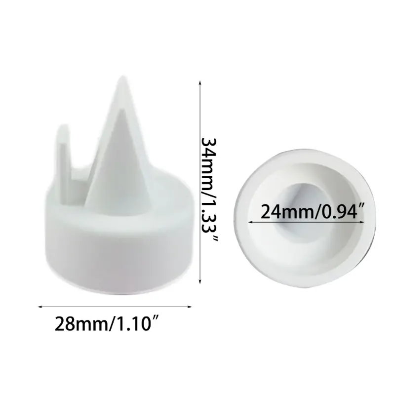 Efficient Silicone Duckbill Valves Leak proof Design Duckbill Attachment Simple Installation for Breast Accessories