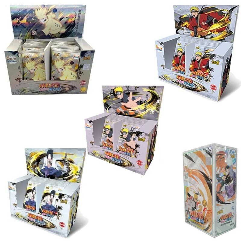 KAYOU-cartas auténticas de Naruto, Uzumaki, Uchiha Itachi, tarjeta de colección Kakashi heredada, paquete especial de edad Ninja, tarjeta de juego SP
