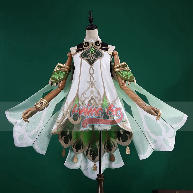 Disfraz de Genshin Impact Nahida para mujer, disfraz de Lord Kusanali Nahida, juego de rol, ropa para fiesta de Halloween, C03132-AA