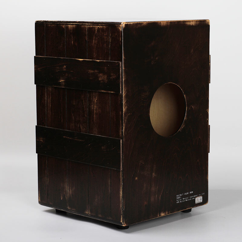 Classic Antique Cajon Wooden Box Drum 310*300*480mm Size Travel Case Drum Free Cajon Bag Backpack Can Adjust Tone CAJON Drum