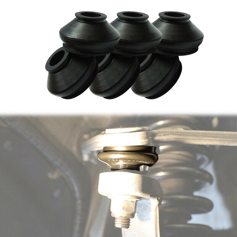 6pcs 13 23 30 High Quality Rubber Tie Rod End And Ball Joint Dust Boots Cover Universal Ball Joint Boot Replacement Accessories