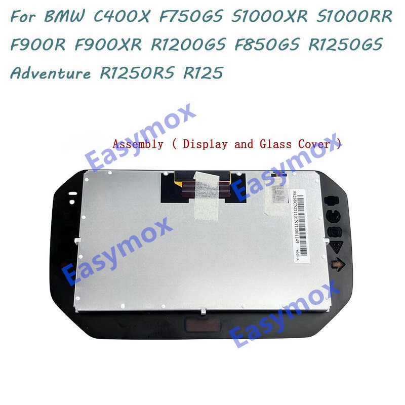 شاشة LCD مع غطاء زجاجي لوحة تعمل باللمس ، شاشة عنقودية للأدوات ، بي دبليو R1250gs ، C400X ، F750GS ، S1000XR ، S1000RR ، F900R ، F900XRB