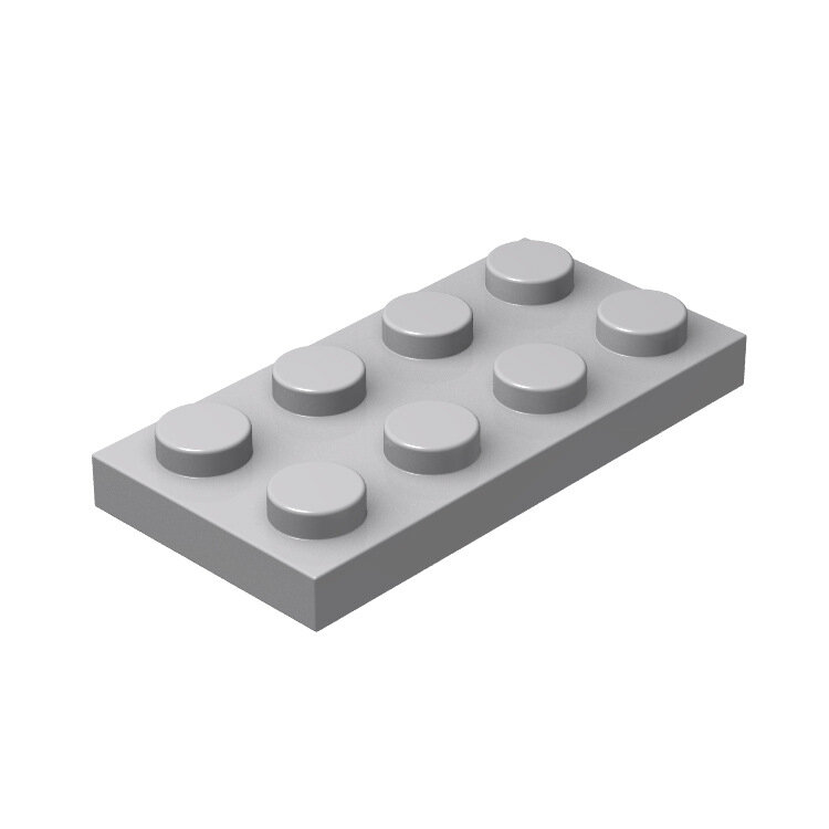 Moc 3020 Assembleert Deeltjes Accessoires Componenten 2X4 Normale Board 20Pcs Bricks Kleurrijke Bouwstenen Educatief Speelgoed Stad