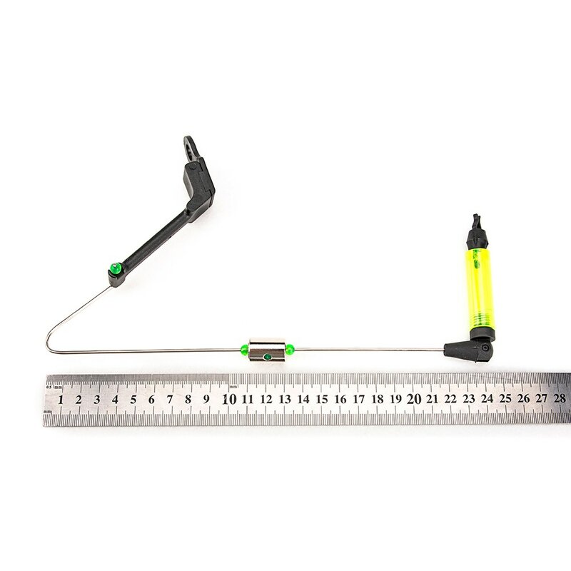 Przynęty wędkarskie narzędzia do czujników sygnalizator brań, wieszaki na wskaźniki ugryzienia karpia z regulowany klips, ze stali nierdzewnej ABS