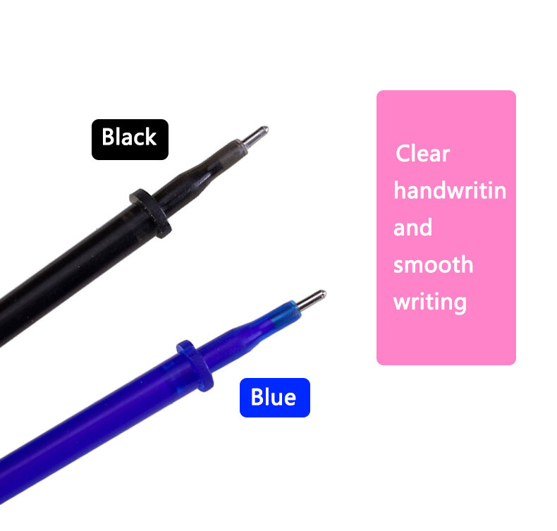 100 buah/set pena Gel dapat dihapus isi ulang Kawaii alat tulis menulis sketsa untuk Notebook perlengkapan sekolah pensil anak-anak lucu