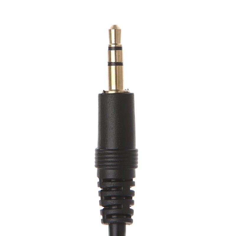 Kabel Adaptor Ponsel Pemutar MP3 Antarmuka Pria Radio AUX 3.5MM untuk Dropship