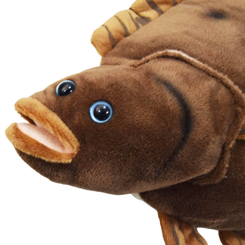 Реалистичная плюшевая игрушка в виде рыбы, морского Халиса