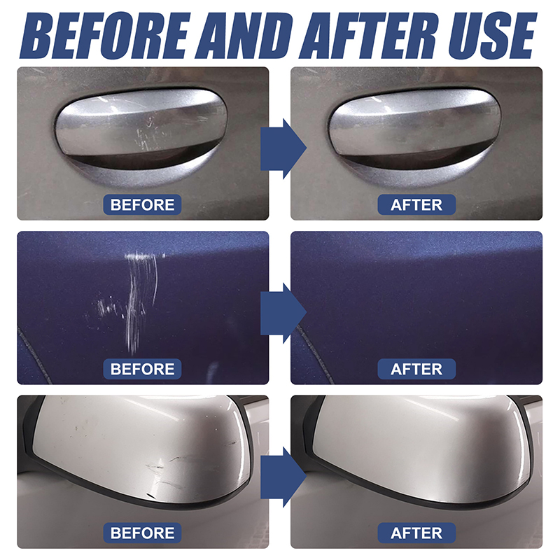 3PCS Universal Car Scratch Repair Creme Ferramenta de Limpeza Car Swirl Remover Arranhões Reparação Polimento Cera Auto Produtos Acessórios