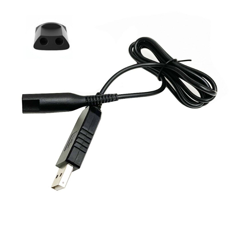 Kabel pengisi daya pengganti kabel pengisian daya USB 12V kompatibel untuk Braun Shaver Series 9, seri 7, seri 8, seri 5, seri 3