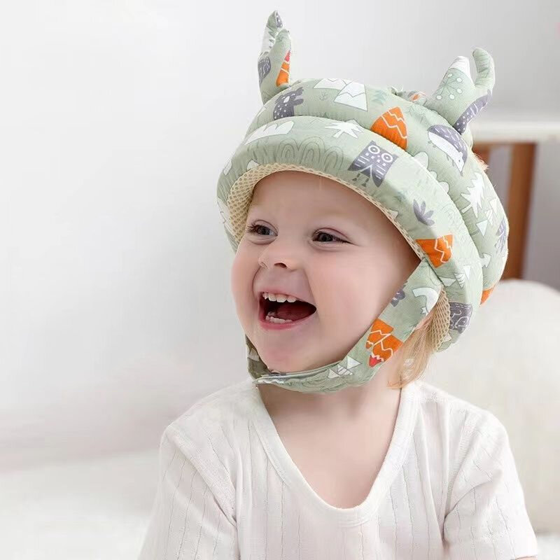 Baby Schutzhelm Kopfschutz Hut Kleinkind Anti-Fall-Pad Kinder lernen zu gehen Crash Cap verstellbare Schutz kopf bedeckung