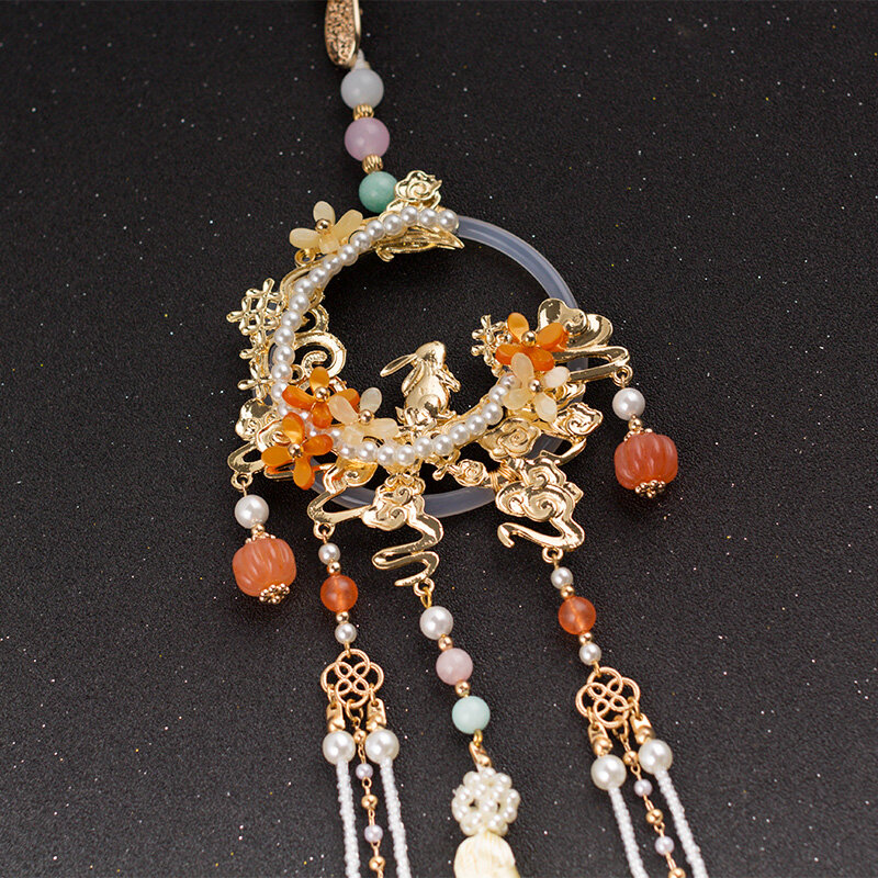 Chinese Retro Hanfu Accessories Jewelry  Hanfu Accessories Versatile Ornaments Women Hanfu Hair Accessory Forbidden Step