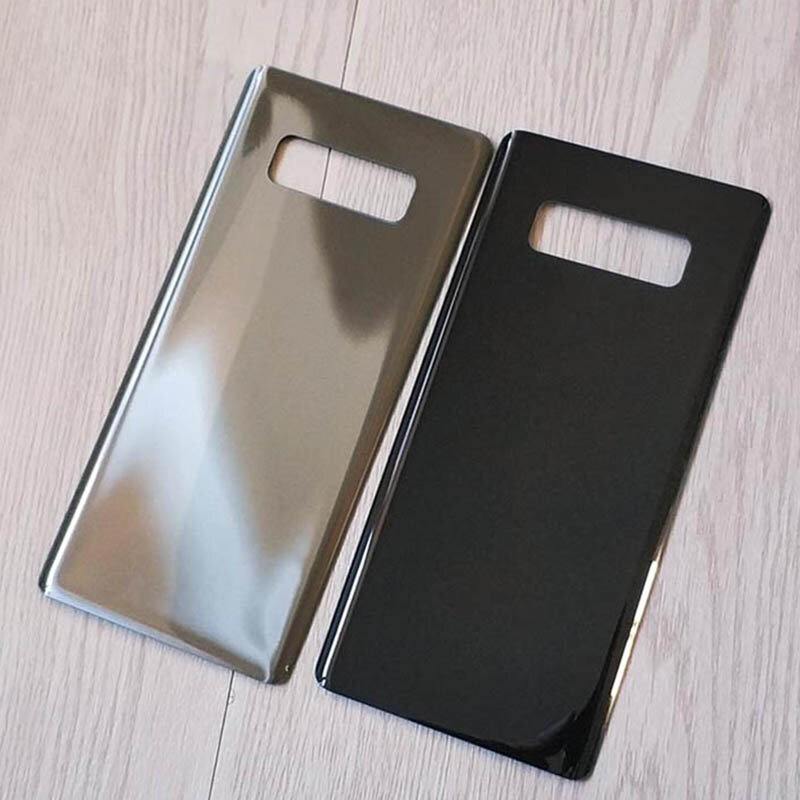 Coque arrière pour Samsung Galaxy Note 8, boîtier de batterie, porte arrière, panneau 3D, remplacement du boîtier