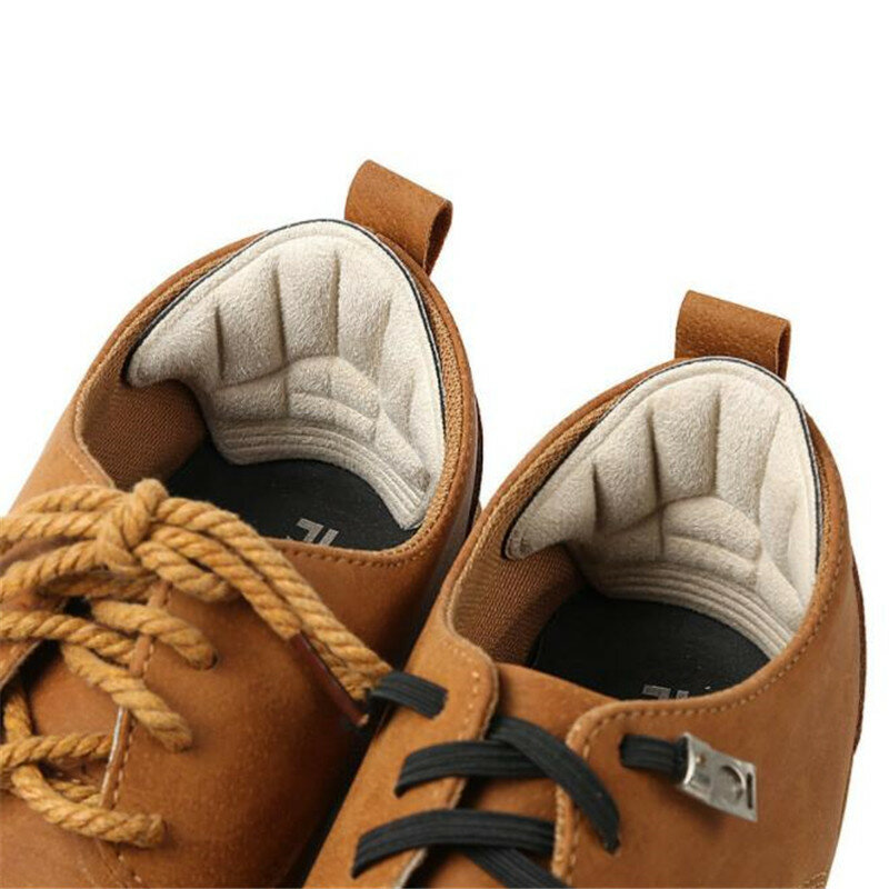 2 pezzi cuscinetti per tallone per scarpe sportive adesivo regolare le dimensioni tallone fodera impugnature protettore antiusura antidolorifico cuscinetti per piedi inserti per la cura dei piedi