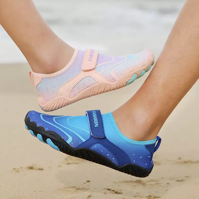 Zapatos de agua ligeros y transpirables para hombre y mujer, calzado de playa antideslizante y elástico, secado rápido, Unisex