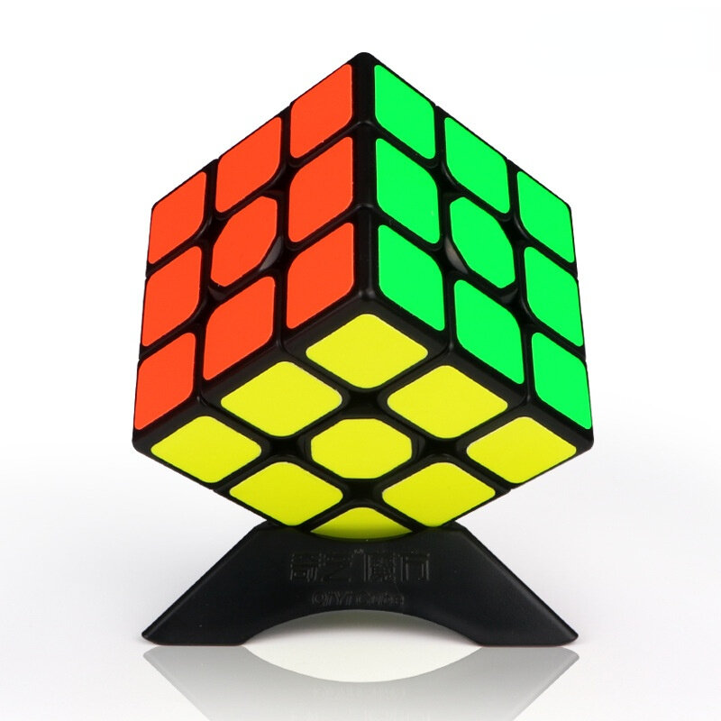 Kubus Puzzle Kecepatan 3X3X3 Kubus Ajaib Profesional 5.6 Cm Permainan Rumah Kubus Ajaib Rotasi Kualitas Tinggi untuk Anak-anak