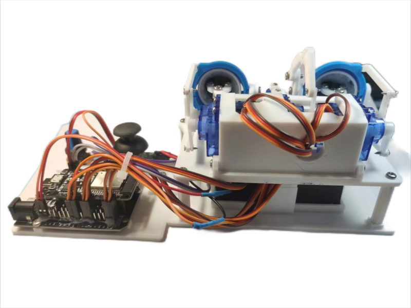 Программируемый робот-глаз для Arduino ESP32, управление через приложение и Joystic Control SG90, комплект для самостоятельной сборки, 3d-печать