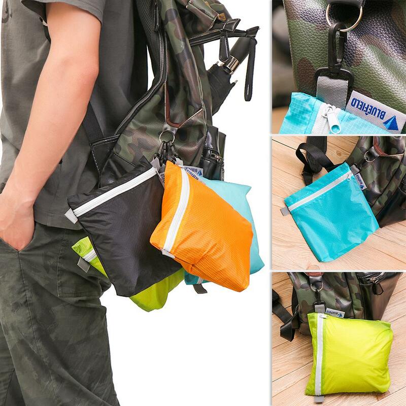 Tool with hook Camping Hiking Waterproof swimming bags Backpack Rain Cover Outdoor Organizer Travel Cosmetic Bag