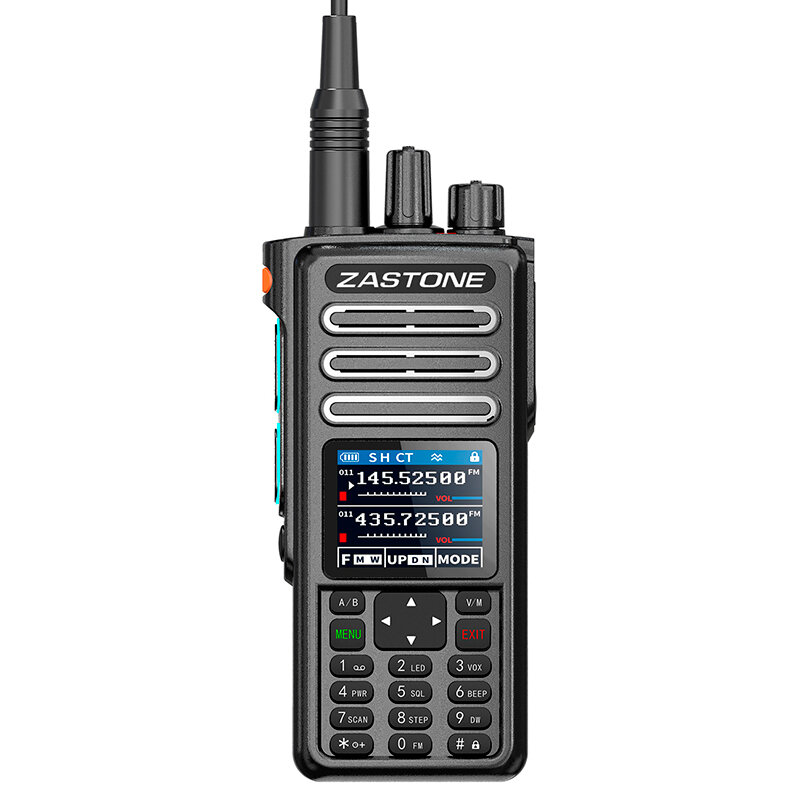Zastone m9 10w walkie talkie ham amateur 2 weg radio am air aviation band high power walkie-talkie