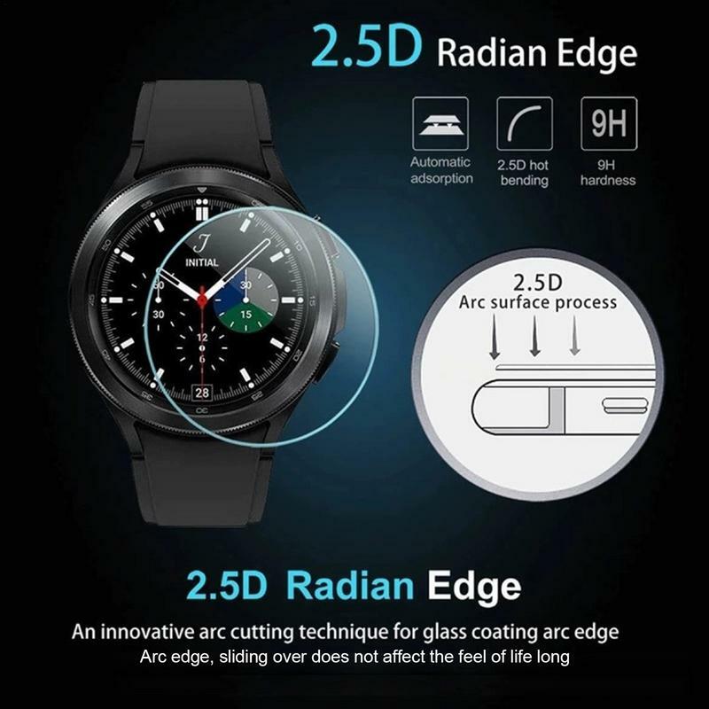 Película de tela protetora macia para Samsung Galaxy Watch, hidrogel, relógio clássico 6, 40mm, 44mm, 43mm, 47mm