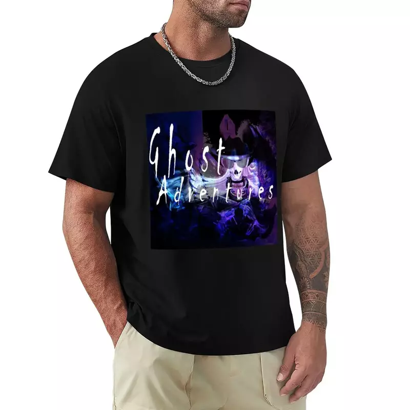 Ghost Adventure T-Shirt oversizeds plus sizes plain white t shirts men