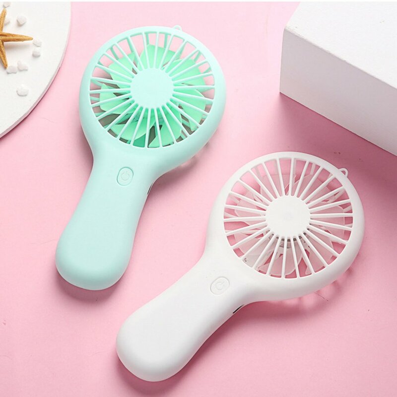 1 Pc Mini Portable USB 3 Speed Wind Power Fan Quiet And Convenient Fan For Student Office 4 Color Optional