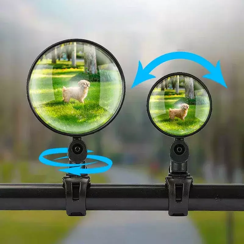 กระจกมองหลังสกู๊ตเตอร์ไฟฟ้ากระจกมองหลังสำหรับ Xiaomi M365 M365 Pro qicycle อุปกรณ์จักรยานกระจกจักรยาน