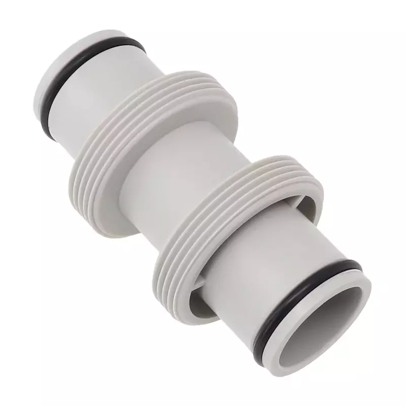 Summer Garden Swimming Pool Hose Adapter 1.5in To 1.5in Straight Joint Pool Split Hose Connector Pool Threaded Hose Connector