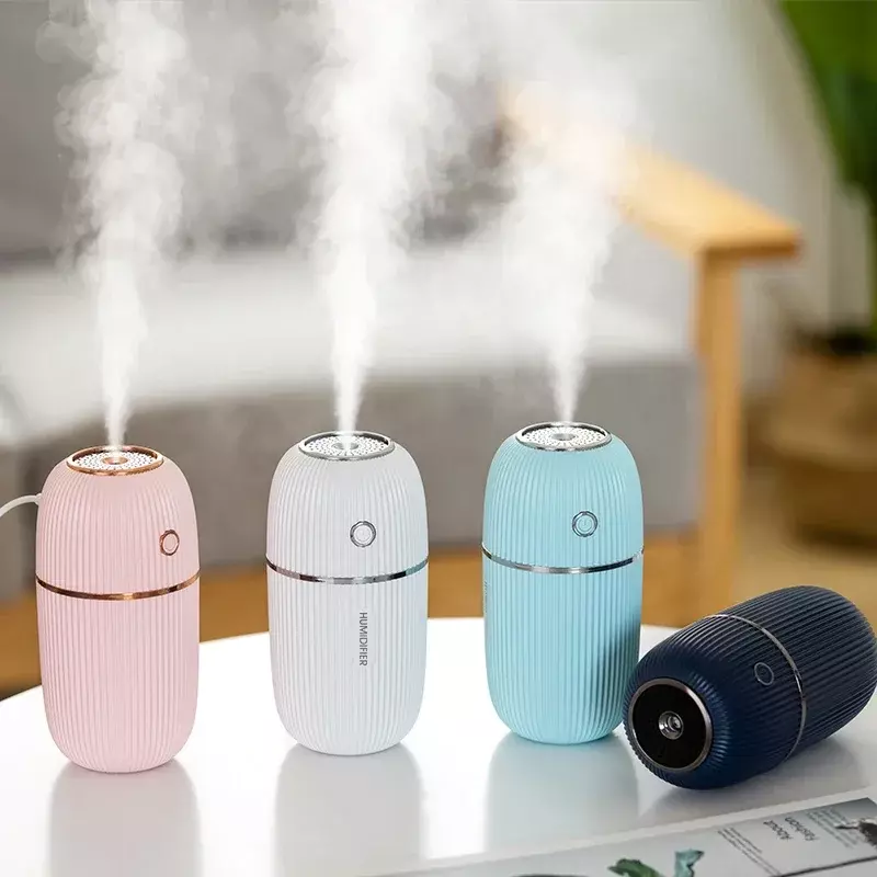 300ml Ultraschall USB Aroma ätherisches Öl Diffusor romantische Farbe Nacht lampe Nebel Maker Luftbe feuchter tragbare m Luftbe feuchter
