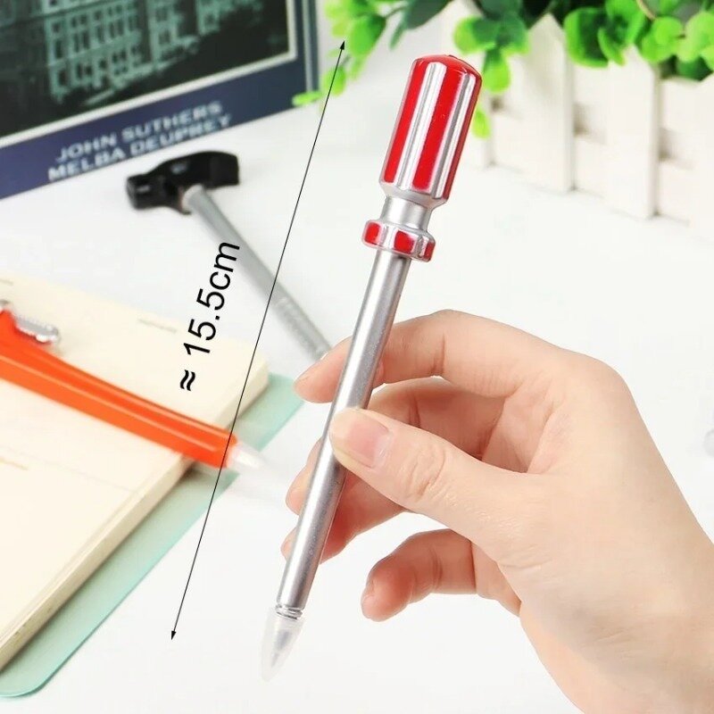 Creative Ballpoint Pens Simulation Hardware Tools Vise Hand Knife Hammer Office School Writing Supplies Stationery Learning