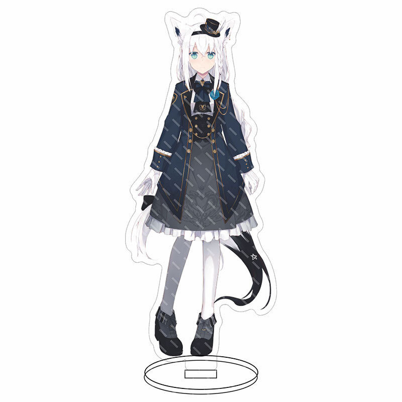 Hololive EN Advent Fuwawa Abyssgard Mococo Abyssgard Vtuber Youtuber Acrylic Figure Stand Model Plate Anime Toy Decoration