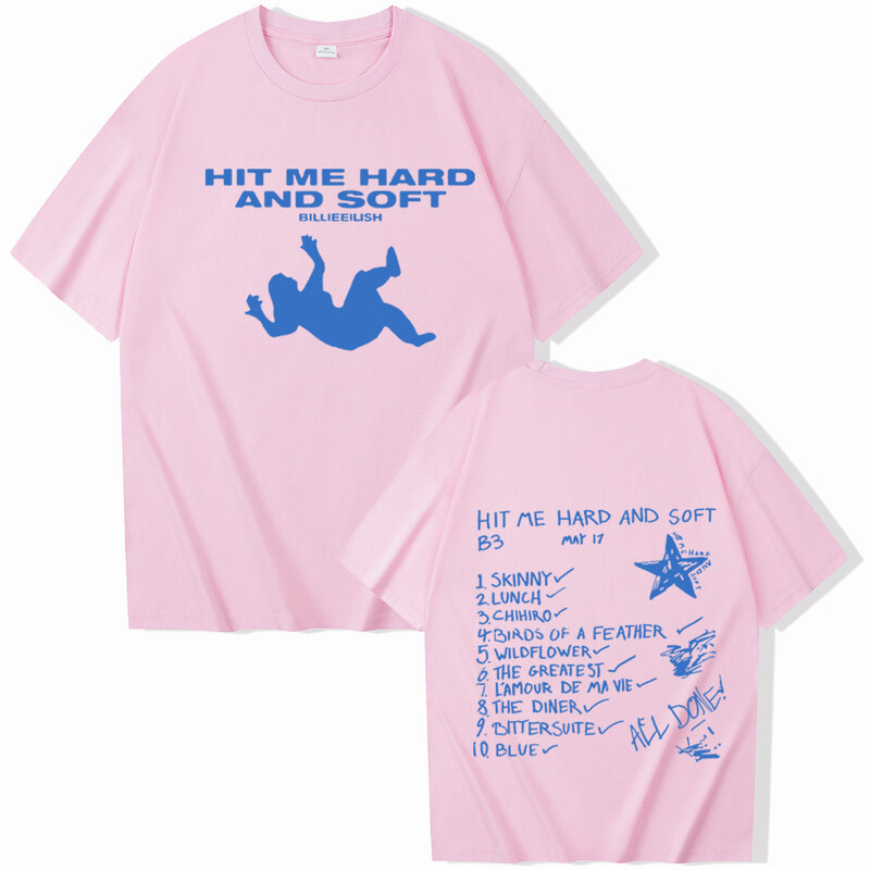 Hit Me Hard and Soft 2024 Tour Shirt uomo donna girocollo manica lunga BL t-Shirt