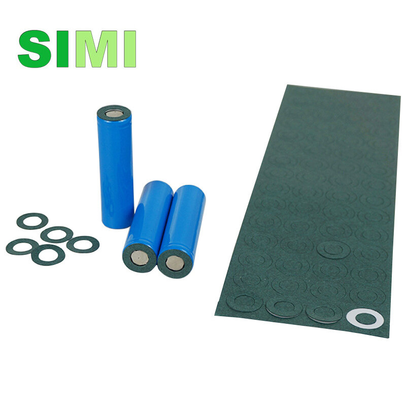 Joint d'isolation de batterie Li 1S 100, papier adhésif, pack de cellules au lithium, colle, électrodes, tampons isolés, 18650 pièces