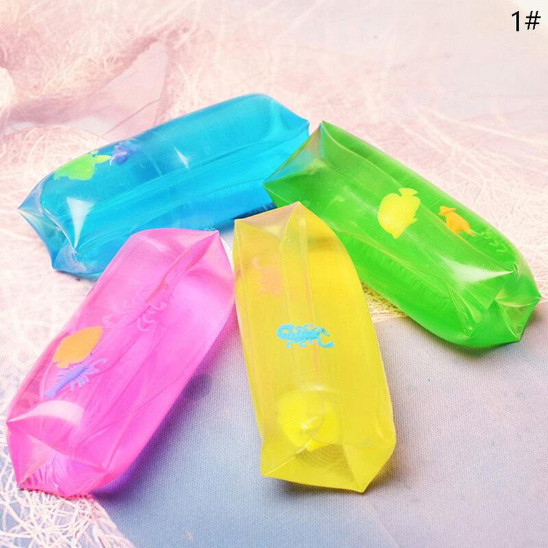 Water Snake Toy Sensory Toy Party Favor Slippery Glitter Decorative Water Wigglers for Boy Girls Dinner Birthday