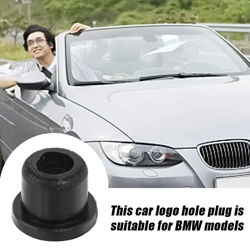 PVC Car Emblem Hole Plug Auto Logo Seal Cover Holes for BMW 37 Series E32E34E36 E38 E39 E46 E53 E60 E65 E66 E90 M3 M5 Cars Part