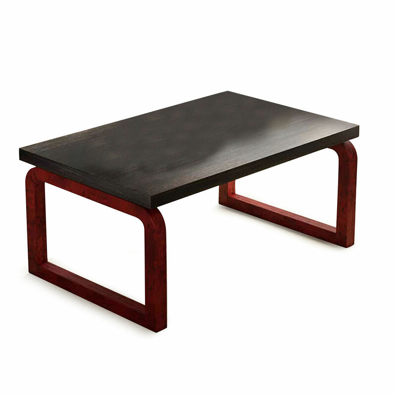 Meja kopi dalam ruangan lipat Modern dapat dilipat kayu Laptop rumah kopi teh meja perabot piknik