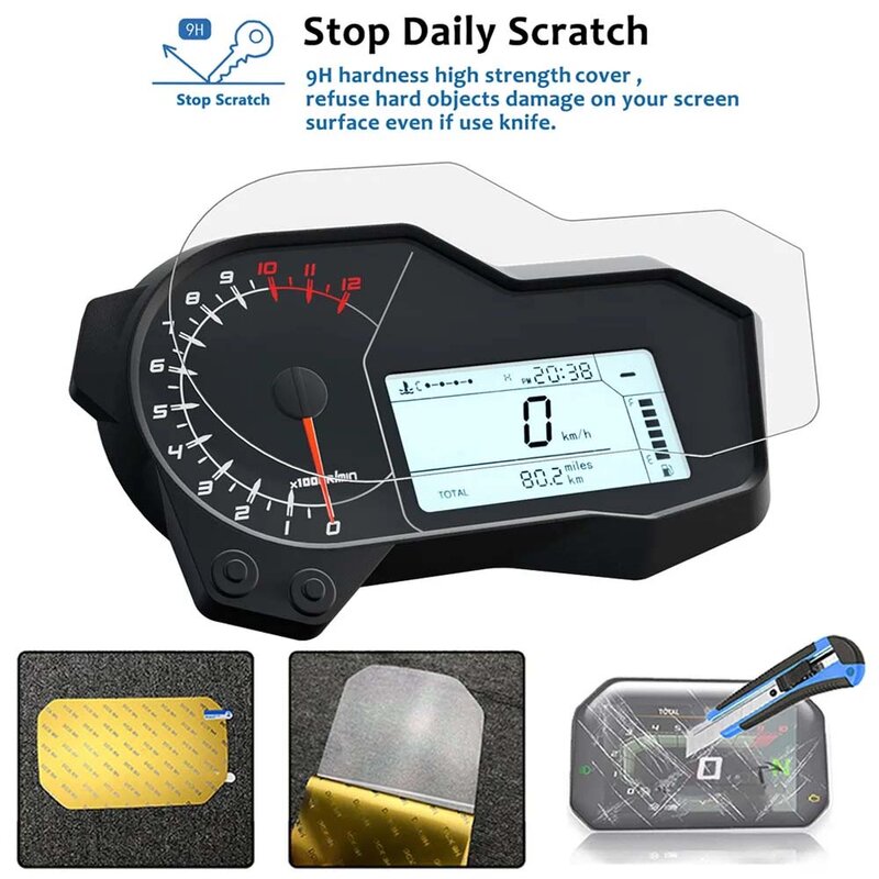 Motorcycle HD Scratch-resistant Meter Screen Protector Film For Benelli TRK 502 X 502X TRK502X TRK502 2020 2021 2022 2023 2024